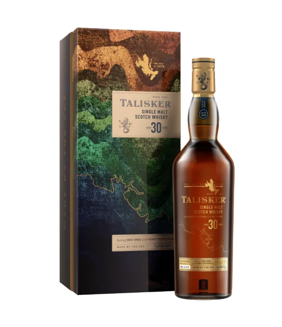 Talisker 30 Years Old Release 2023, fles bij slijterij t Bockje in Bathmen