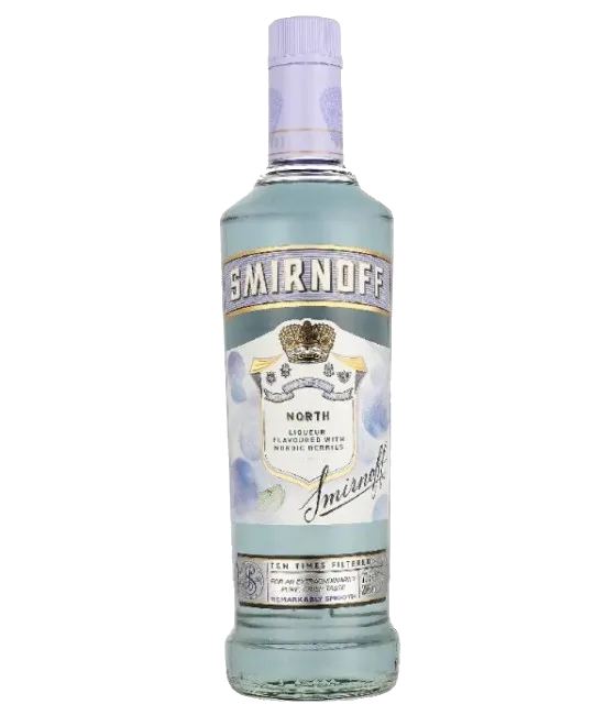 Smirnoff North, fles bij slijterij t Bockje in Bathmen