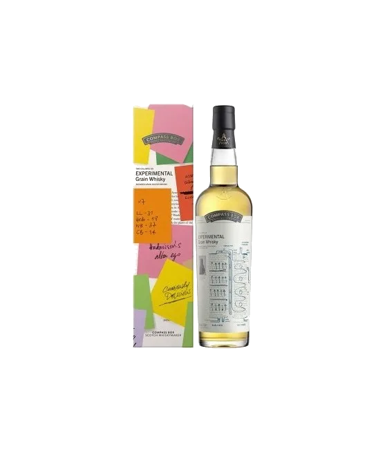 Compass Box Experimental Grain Whisky, fles bij slijterij t Bockje in Bathmen