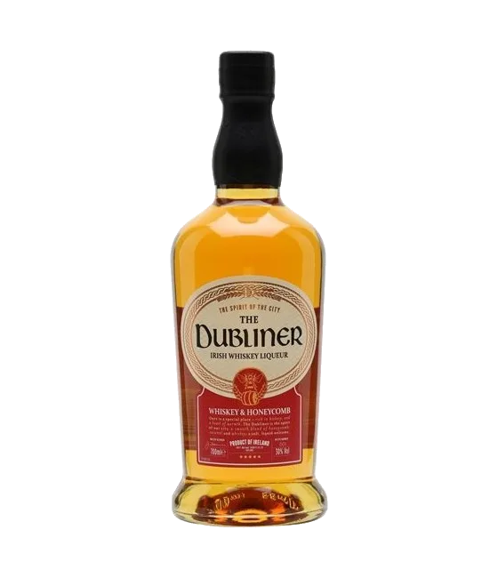 Dubliner Liqeur, fles bij slijterij t Bockje in Bathmen