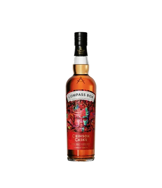 Compass Box Crimson Casks, fles bij slijterij t Bockje in Bathmen