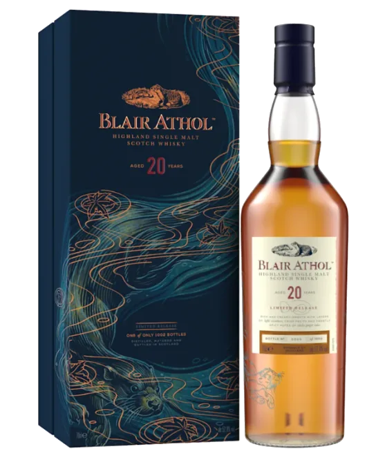 Blair Athol 20Y 2025, fles bij slijterij t Bockje in Bathmen