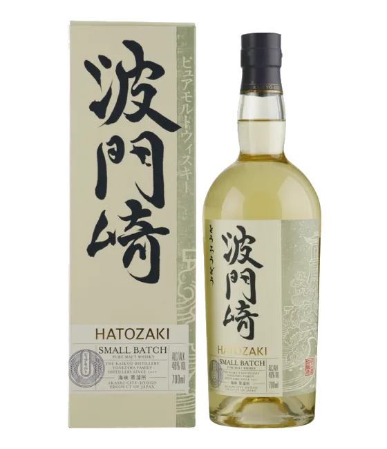 Hatozaki Pure Malt, fles bij slijterij t Bockje in Bathmen