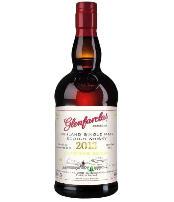 Glenfarclas 2013 Christmas Edition 2023, fles bij slijterij t Bockje in Bathmen