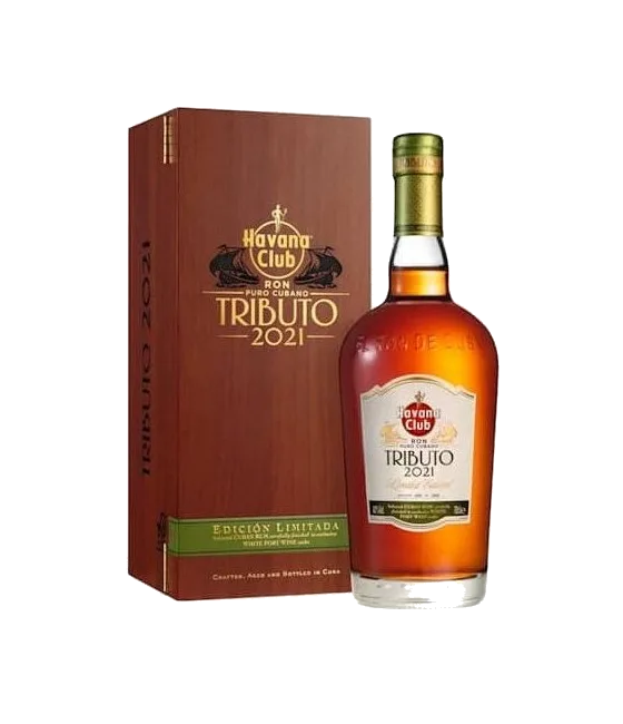Havana Club Tributo 2021, fles bij slijterij t Bockje in Bathmen