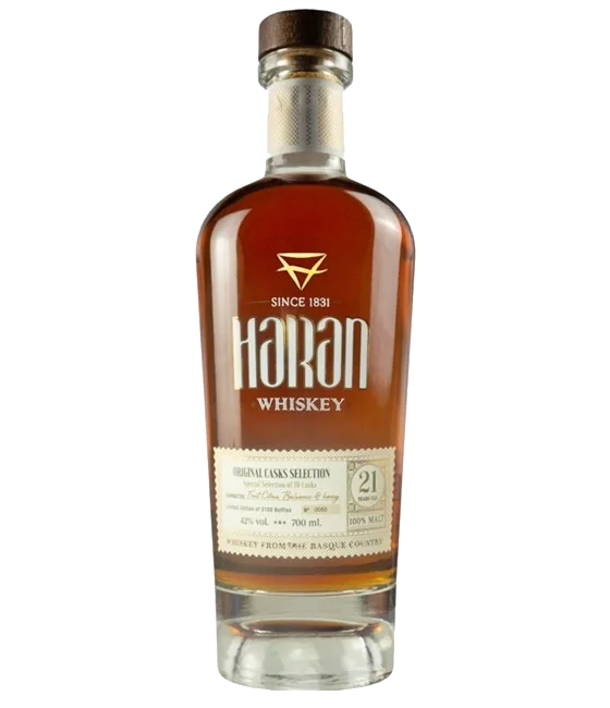 Haran Whiskey 21Y Basque Malt Cask Selection