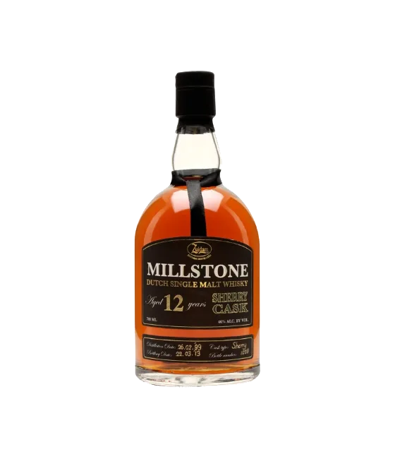 Millstone 12 Years Old Sherry Cask Zuidam Distillers, fles bij slijterij t Bockje in Bathmen