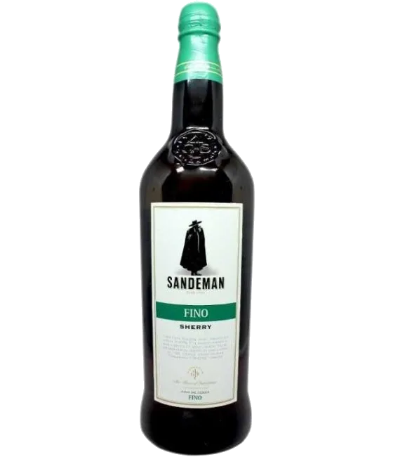 Sandeman Fino Sherry, fles bij slijterij t Bockje in Bathmen