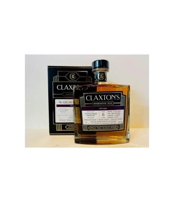 Claxton’s Warehouse Mannochmore 6 Years Old, fles bij slijterij t Bockje in Bathmen