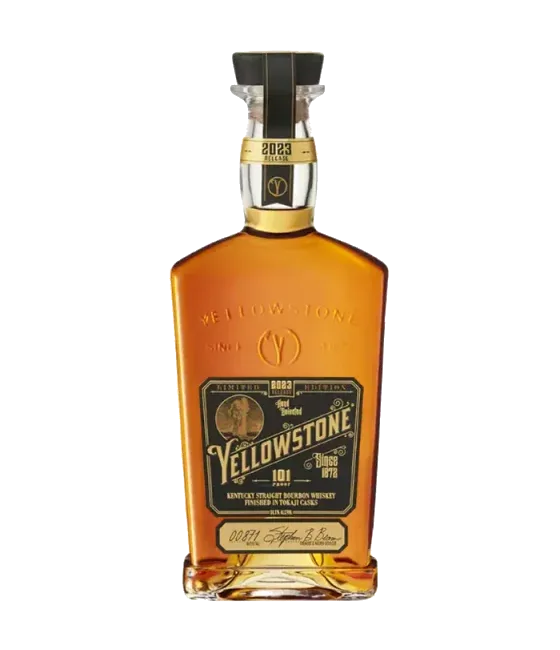 Yellowstone 101 Proof Limited Edition 2023, fles bij slijterij t Bockje in Bathmen