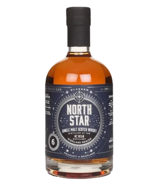 North Star Spirits Mc Nean 6Y 2018 Cask Series 025, fles bij slijterij t Bockje in Bathmen