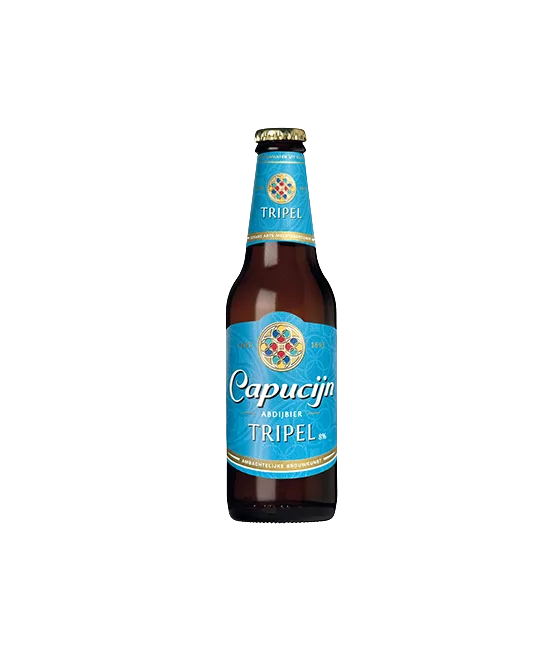 Budels Capucijn Tripel, fles bij slijterij t Bockje in Bathmen