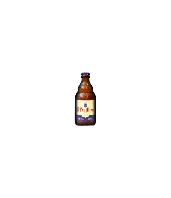 St. Feuillien Tripel, fles bij slijterij t Bockje in Bathmen