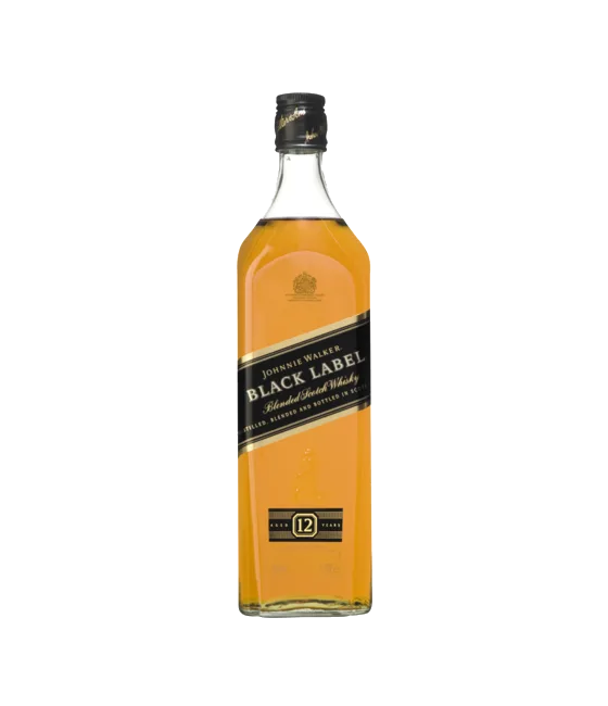 Johnnie Walker 12 Years Old Black Label 100 cl, fles bij slijterij t Bockje in Bathmen