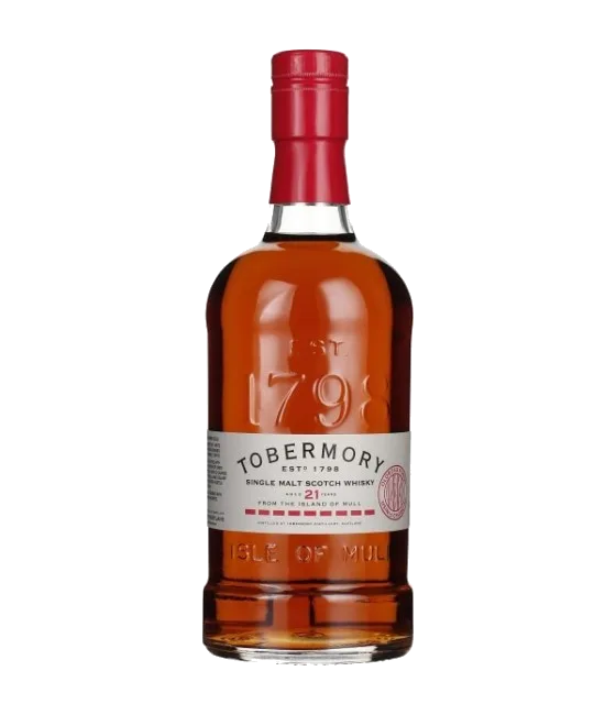 Tobermory 21 Years Old Oloroso Sherry Cask, fles bij slijterij t Bockje in Bathmen