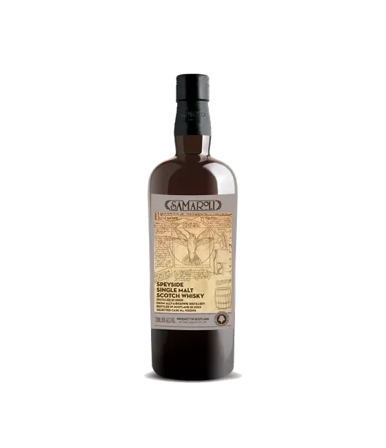 Samaroli Allt-A-Bhainne 2009 Speyside Single Malt Whisky, fles bij slijterij t Bockje in Bathmen