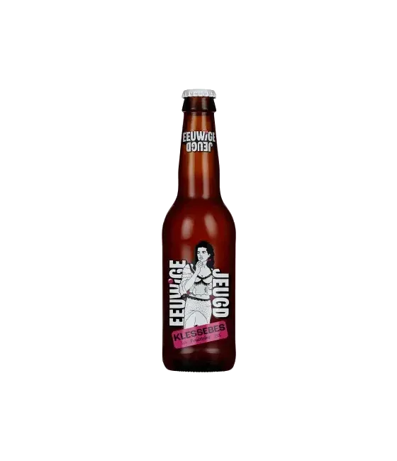 De Eeuwige Jeugd Klessebes Fruitbier, fles bij slijterij t Bockje in Bathmen