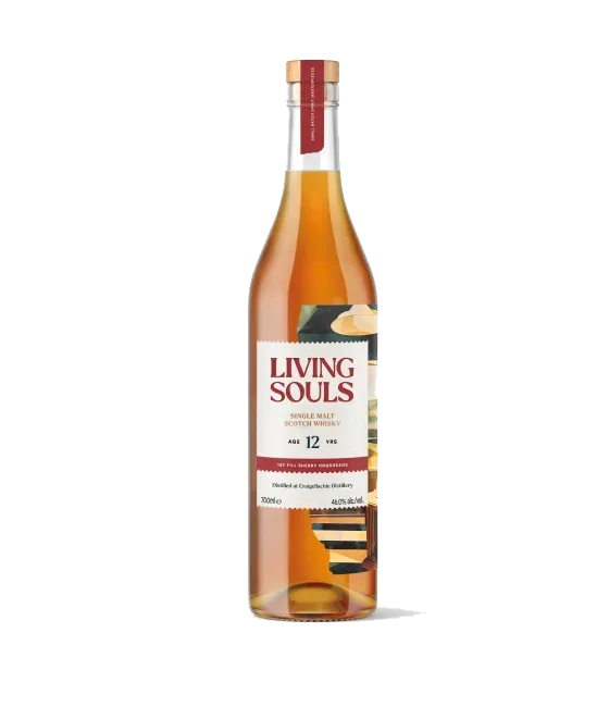 Living Souls Craigellachie 12 Years Old 1st Fill Sherry Hogsheads, fles bij slijterij t Bockje in Bathmen