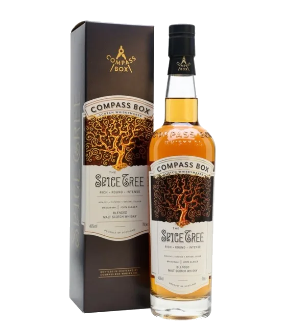 Compass Box The Spice Tree, fles bij slijterij t Bockje in Bathmen