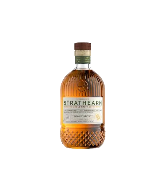Strathearn Triple Cask Matured, fles bij slijterij t Bockje in Bathmen