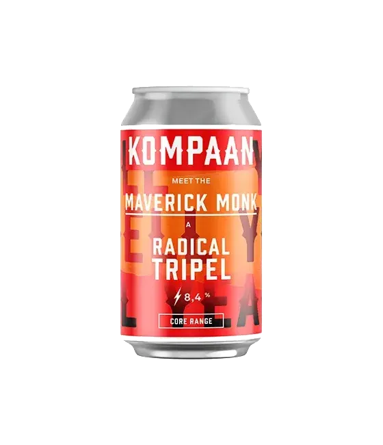 Kompaan Maverick Monk Radical Tripel, fles bij slijterij t Bockje in Bathmen