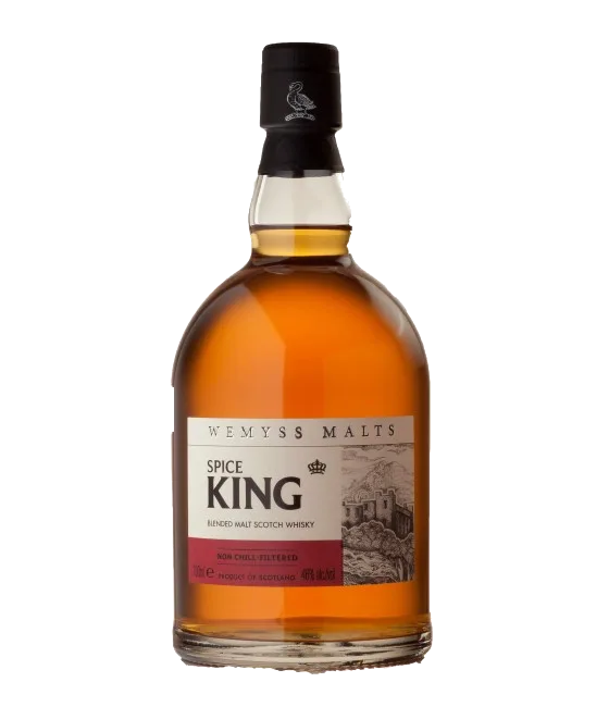 Wemyss The King, fles bij slijterij t Bockje in Bathmen