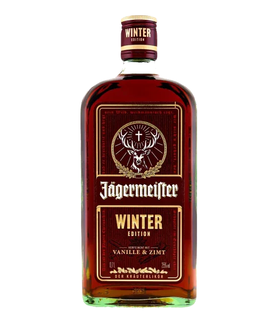 Jagermeister Winter edition, fles bij slijterij t Bockje in Bathmen