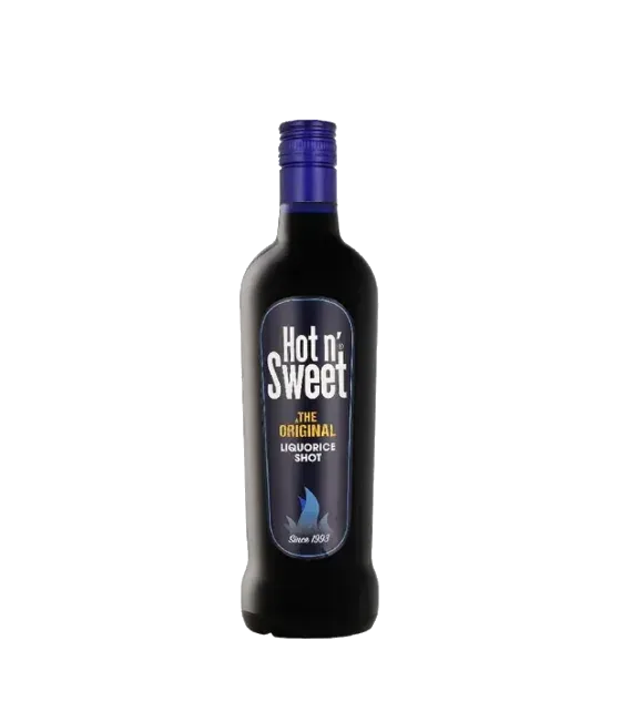 Hot n’ Sweet The Original, fles bij slijterij t Bockje in Bathmen