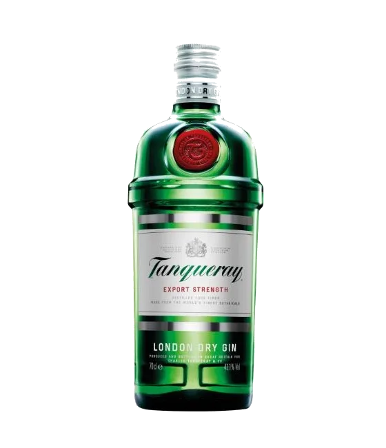 Tanqueray London Dry Gin, fles bij slijterij t Bockje in Bathmen