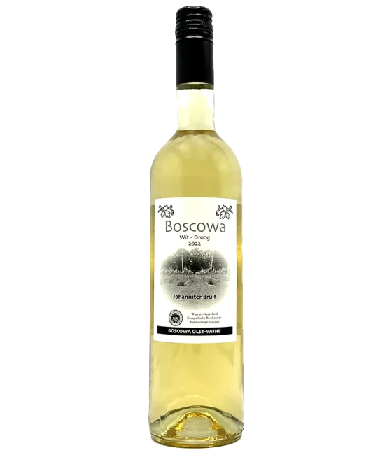 Boscowa Johanniter, fles bij slijterij t Bockje in Bathmen