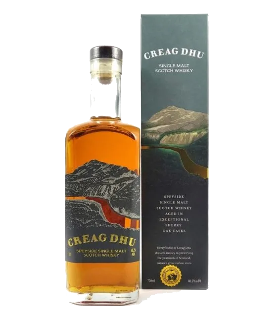 Creag Dhu Speyside Single Malt, fles bij slijterij t Bockje in Bathmen