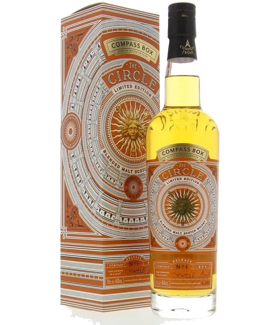 Compass Box The Circle, fles bij slijterij t Bockje in Bathmen