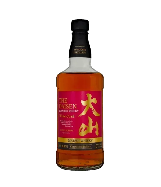 The Daisen Blended Whisky Red Wine Cask, fles bij slijterij t Bockje in Bathmen