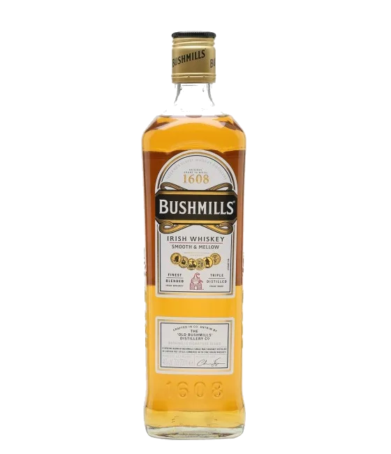 Bushmills Original Irish Whiskey, fles bij slijterij t Bockje in Bathmen