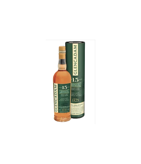 Glencadam 15 Years Reserva de Porto Branco, fles bij slijterij t Bockje in Bathmen