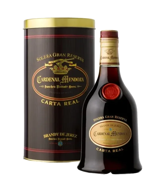 Cardenal Mendoza Carta Real, fles bij slijterij t Bockje in Bathmen