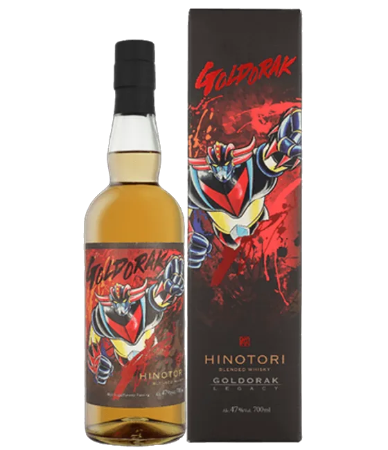 Hinotori Blended Goldorak Legacy Edition, fles bij slijterij t Bockje in Bathmen