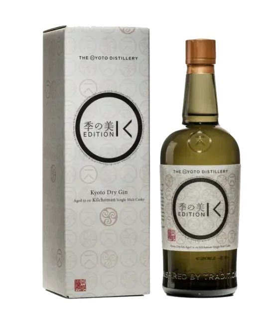 Kinobi Kyoto Dry Gin 70 cl, fles bij slijterij t Bockje in Bathmen