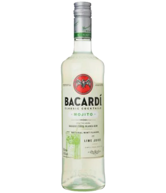 Bacardi Mojito, fles bij slijterij t Bockje in Bathmen