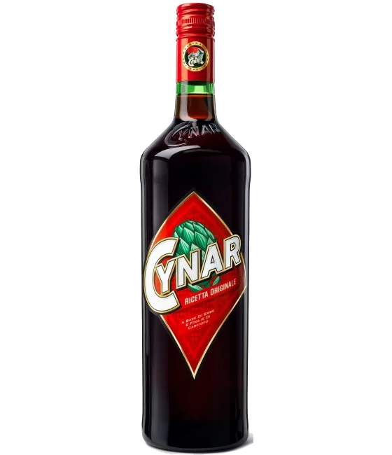 Cynar, fles bij slijterij t Bockje in Bathmen