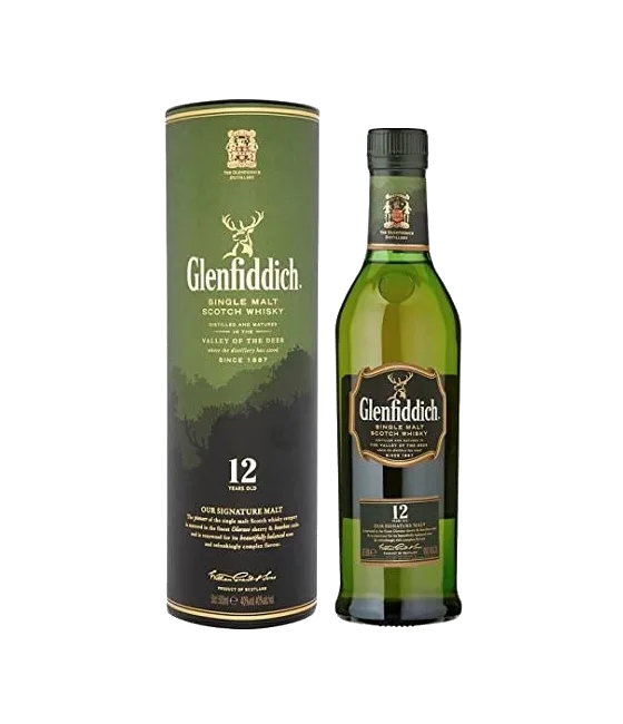 Glenfiddich 12 Years Old 50cl, fles bij slijterij t Bockje in Bathmen
