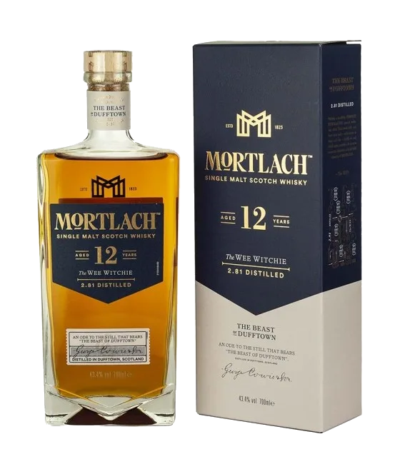 Mortlach 12 years ‘The Wee Witchie’, fles bij slijterij t Bockje in Bathmen
