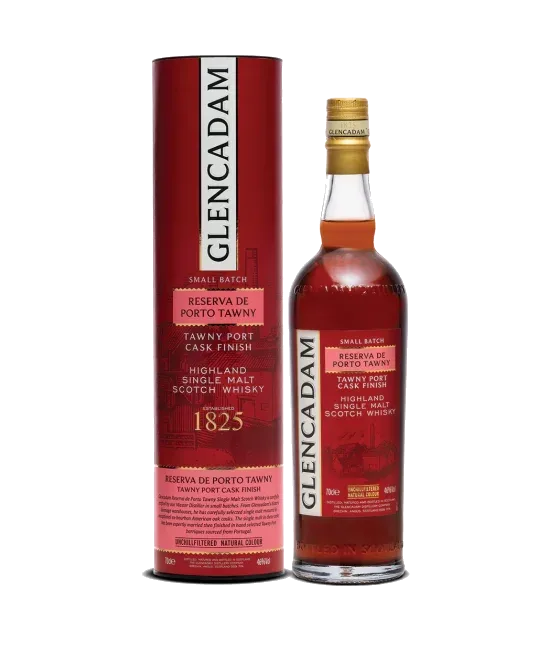 Glencadam Reserva de Porto Tawny, fles bij slijterij t Bockje in Bathmen