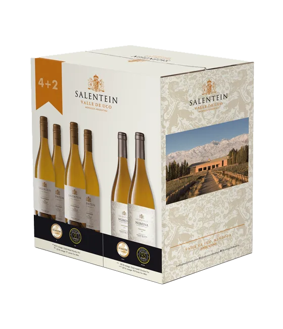 Salentein Barrel Selection & Numina Chardonnay Mixed Case, fles bij slijterij t Bockje in Bathmen