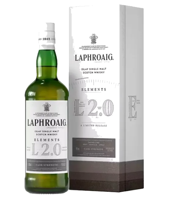 Laphroaig Elements L2.0, fles bij slijterij t Bockje in Bathmen