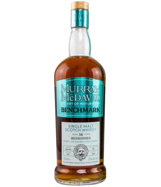 Murray McDavid Benchmark Benrinnes 14Y, fles bij slijterij t Bockje in Bathmen