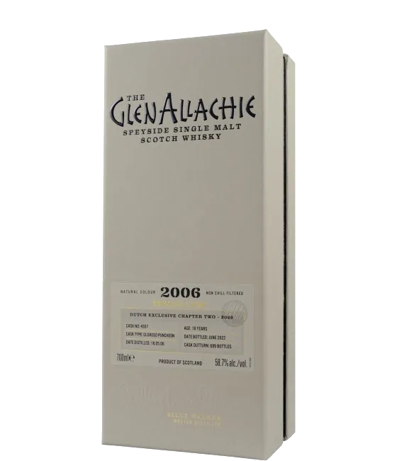 GlenAllachie 2006 Single Cask Dutch Exclusive Chapter Two, fles bij slijterij t Bockje in Bathmen