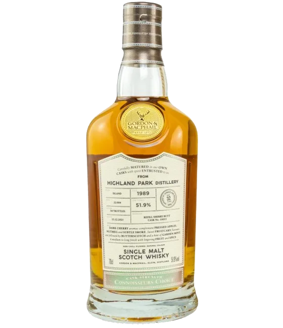 Gordon & MacPhail Highland Park 1989, fles bij slijterij t Bockje in Bathmen