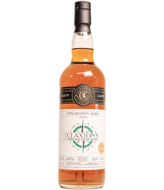 Claxton’s Exploration Series Croftengea 6 Years Old 2017, fles bij slijterij t Bockje in Bathmen