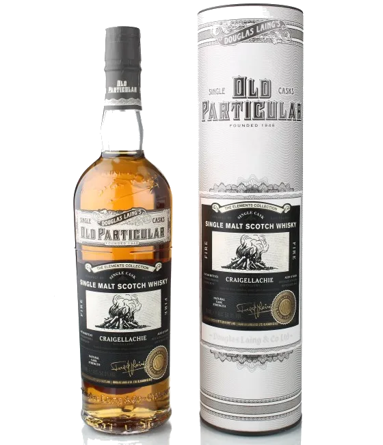 Douglas Laing Craigellachie ‘Fire’ 12 Years Old 2006 Old Particular, fles bij slijterij t Bockje in Bathmen